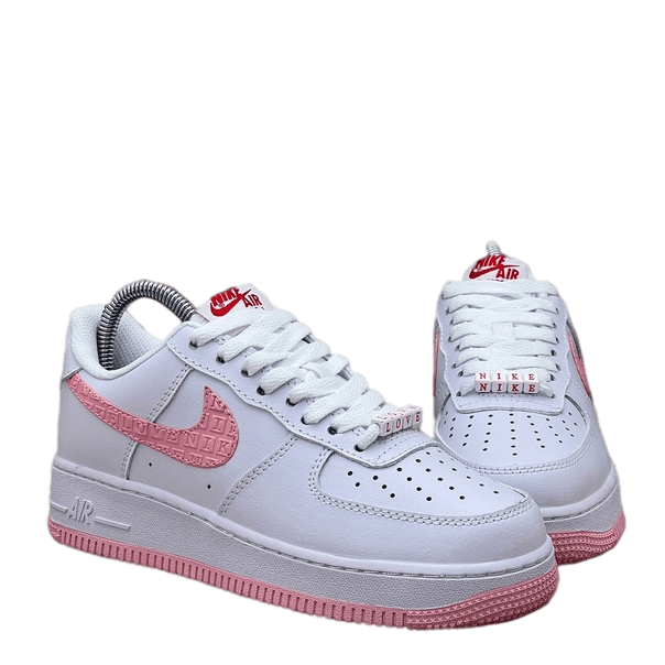  Nike Air Force 1 low Valentines White/Light Pink