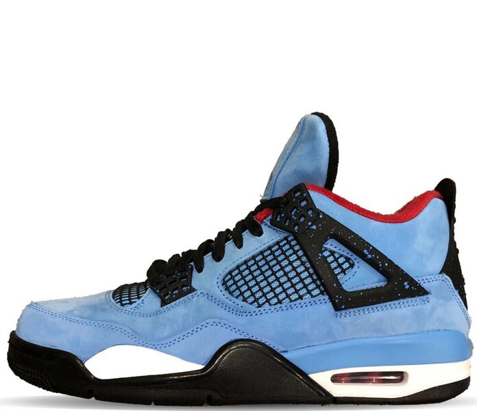 Nike Air Jordan 4 Retro x Travis Scott Blue