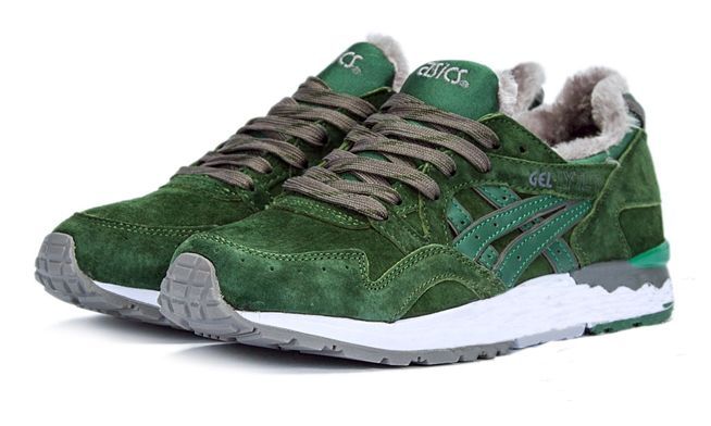 Asics gel lyte v dark green best sale