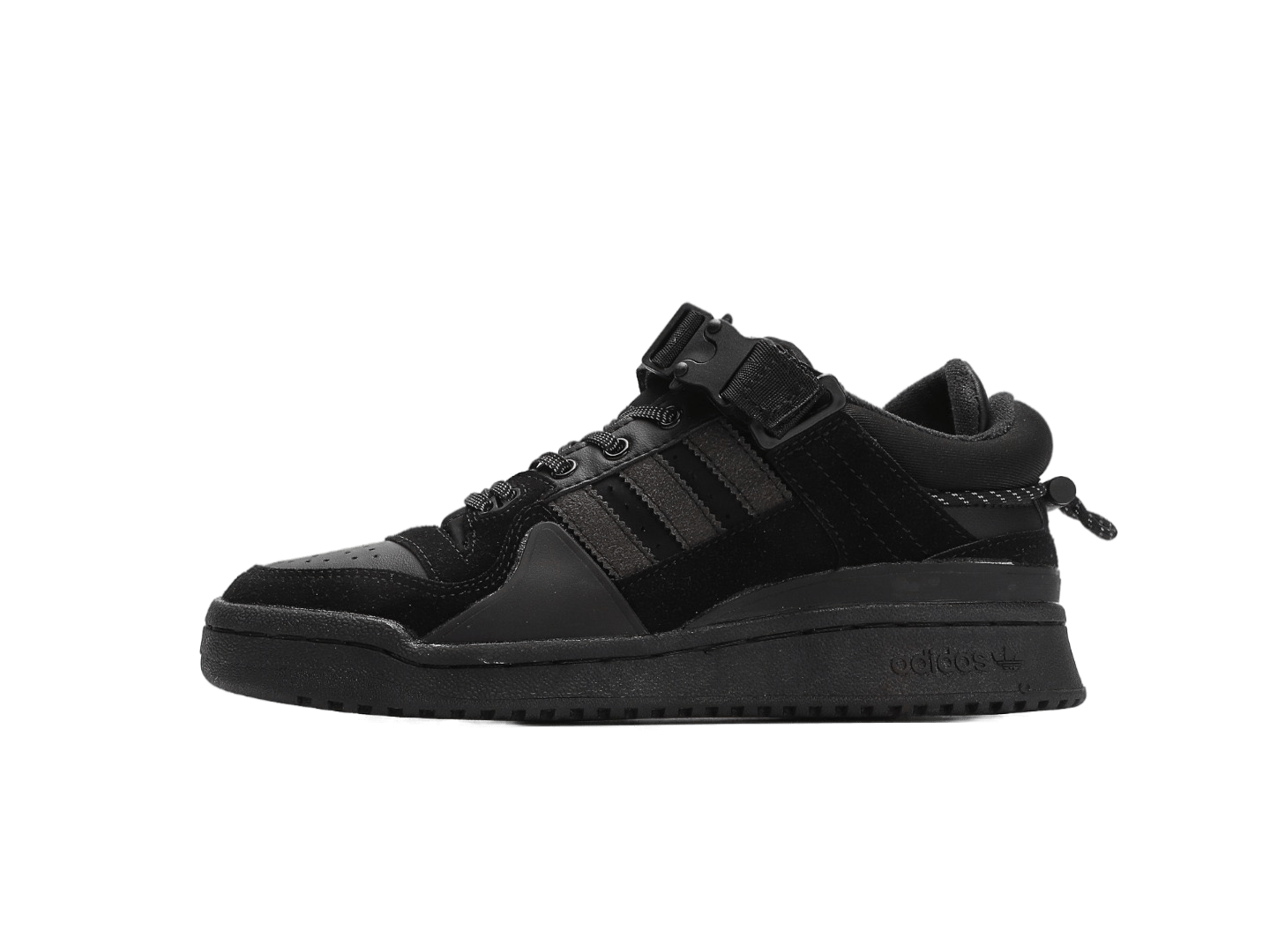 BAD BUNNY X ADIDAS FORUM BUCKLE LOW Black