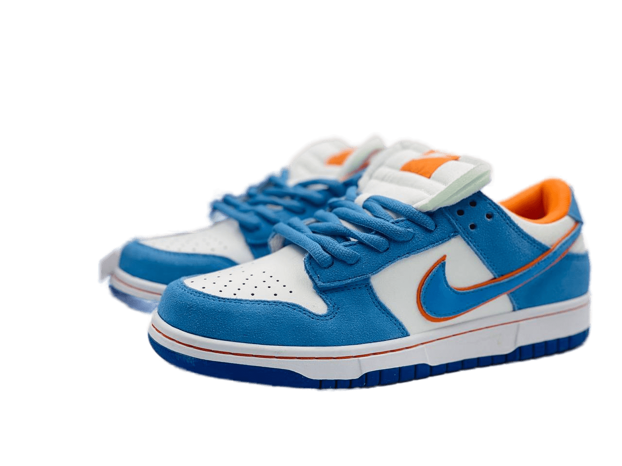 Nike SB Dunk Low White/Blue/Orange